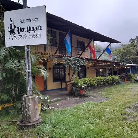 Restaurante Hostal Don Quijote Llano Grande Exterior foto