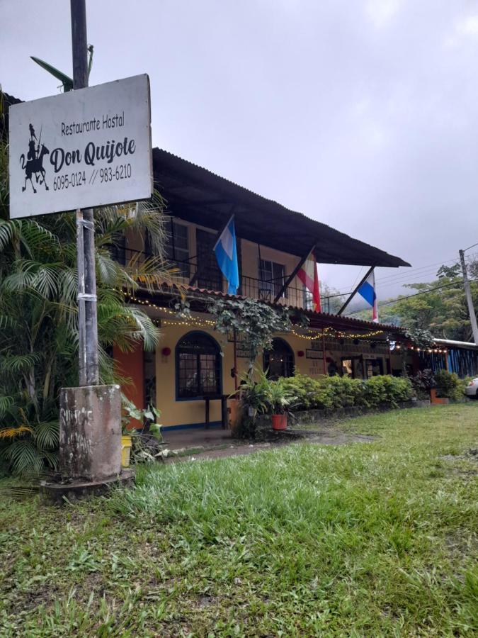 Restaurante Hostal Don Quijote Llano Grande Exterior foto