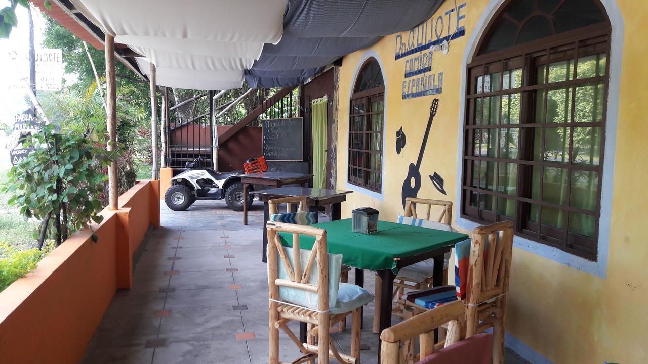 Restaurante Hostal Don Quijote Llano Grande Exterior foto
